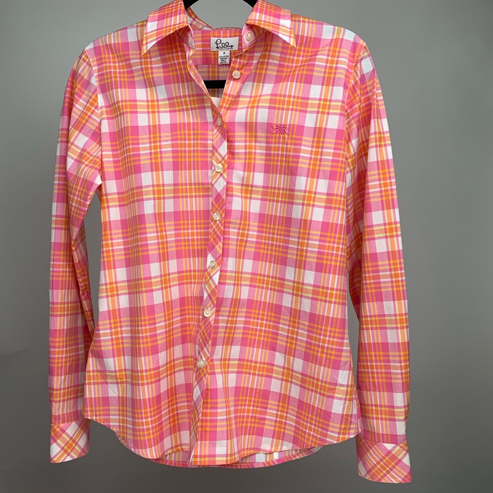 NWT Lilly Pulitzer button down long sleeve shirt